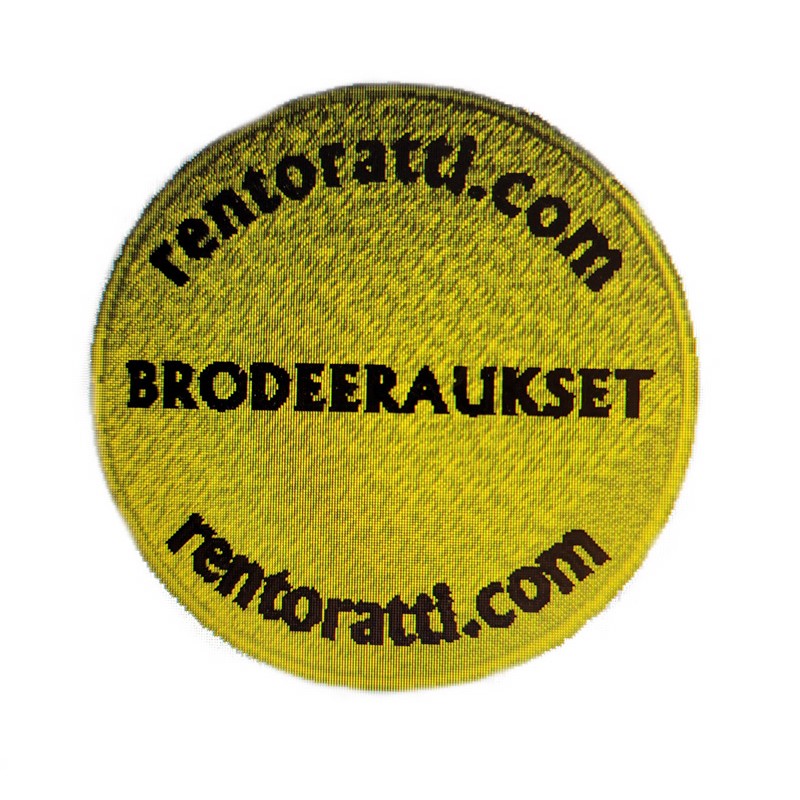 Rasotex merkkimateriaali  Pyöreä merkki