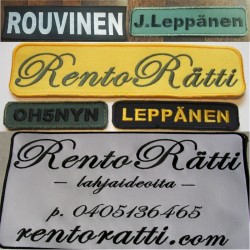 brodeerattu irtomerkki