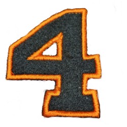 Huopamateriaali irtokirjain/numero