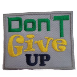 DON´T GIVE UP