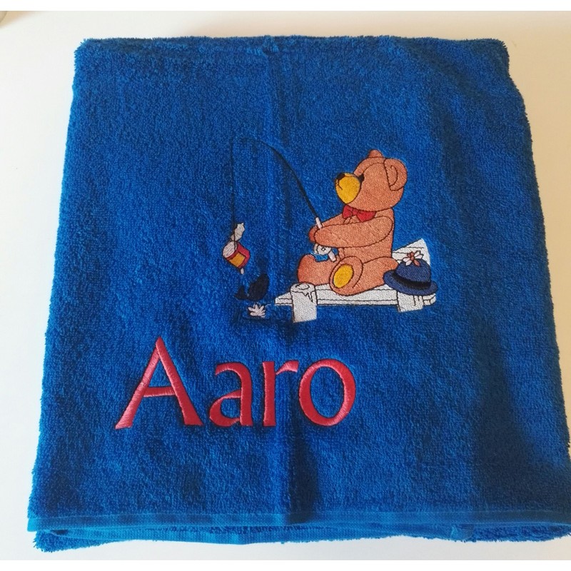 nallepyyhe omalla nimellä