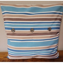 Koristetyynynpäällinen 45x45cm Siniraita